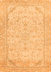 Abstract Orange Modern Rug, abs2140org