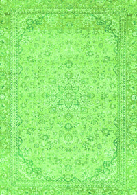 Abstract Green Modern Rug, abs2140grn