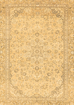 Abstract Brown Modern Rug, abs2140brn