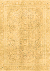 Abstract Brown Modern Rug, abs2142brn