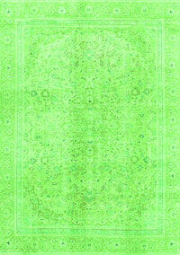 Abstract Green Modern Rug, abs2142grn