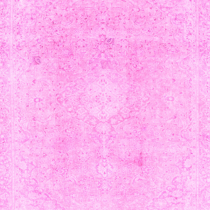 Machine Washable Abstract Pink Modern Rug, wshabs2143pnk