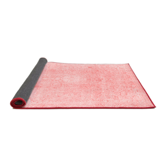 Abstract Red Modern Area Rugs