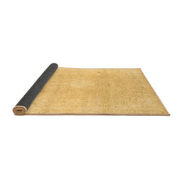 Sideview of Abstract Brown Modern Rug, abs2143brn