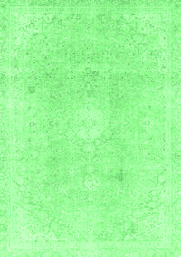 Abstract Emerald Green Modern Rug, abs2143emgrn