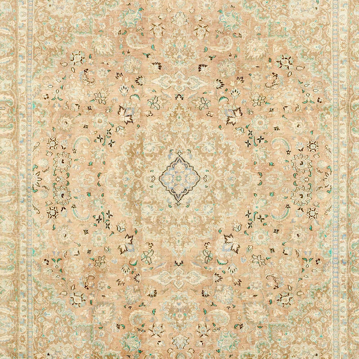 Abstract Brown Gold Modern Rug, abs2144