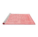 Modern Red Washable Rugs