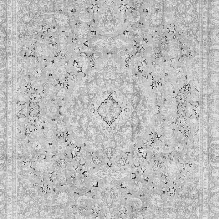 Machine Washable Abstract Gray Modern Rug, wshabs2144gry