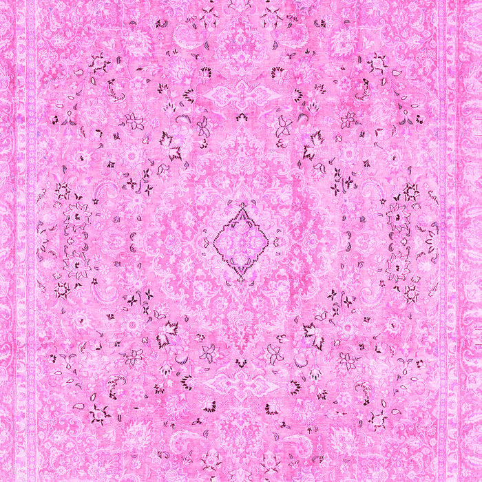 Abstract Pink Modern Rug, abs2144pnk