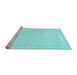 Sideview of Machine Washable Abstract Light Blue Modern Rug, wshabs2145lblu