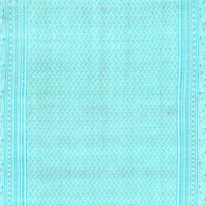 Abstract Light Blue Modern Rug, abs2145lblu
