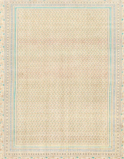 Abstract Golden Blonde Gold Modern Rug, abs2145