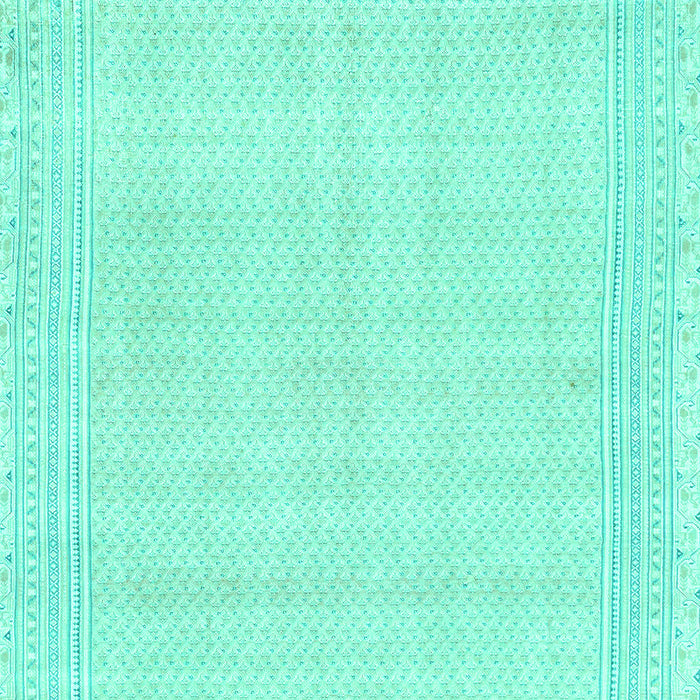 Abstract Turquoise Modern Rug, abs2145turq