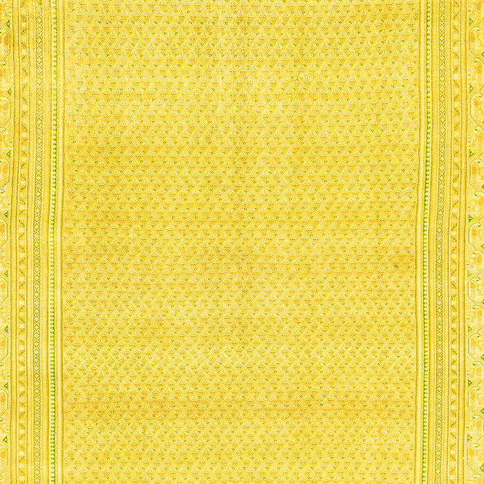 Abstract Yellow Modern Rug, abs2145yw