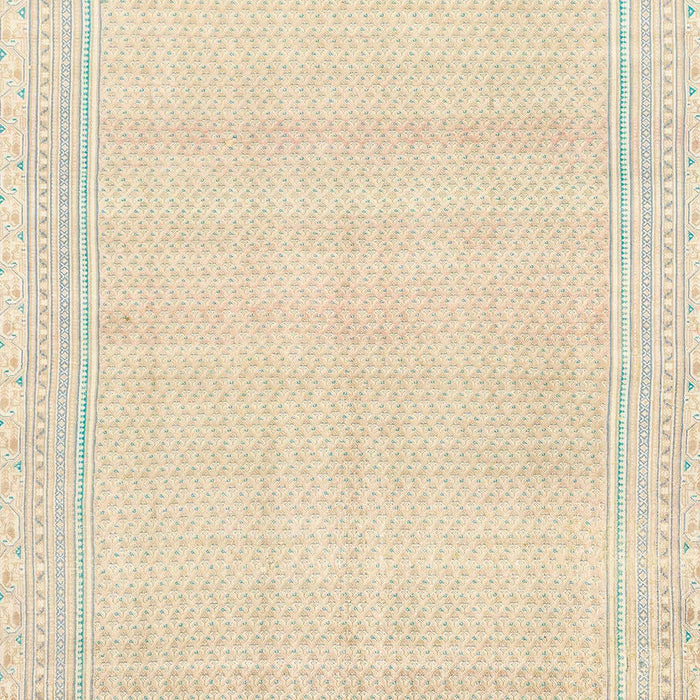 Machine Washable Abstract Gold Rug, wshabs2145