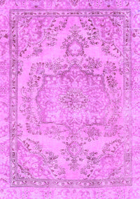 Abstract Purple Modern Rug, abs2146pur