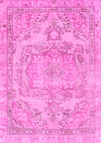 Abstract Pink Modern Rug, abs2146pnk