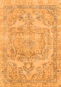 Abstract Orange Modern Rug, abs2146org