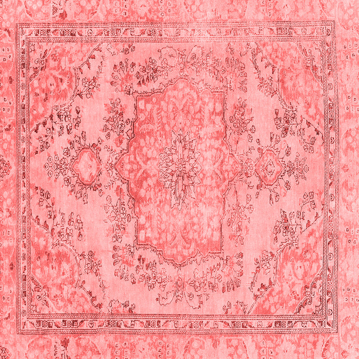 Machine Washable Abstract Red Modern Rug, wshabs2146red