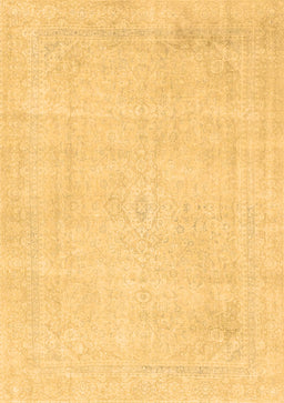 Abstract Brown Modern Rug, abs2147brn