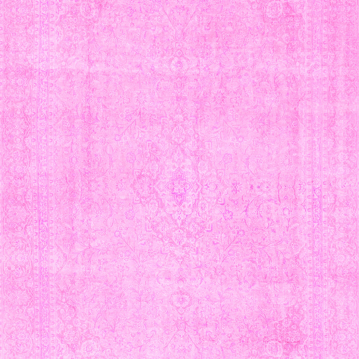 Machine Washable Abstract Pink Modern Rug, wshabs2147pnk