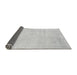 Sideview of Abstract Gray Modern Rug, abs2147gry