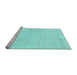 Sideview of Machine Washable Abstract Light Blue Modern Rug, wshabs2147lblu