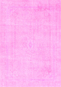 Abstract Pink Modern Rug, abs2147pnk