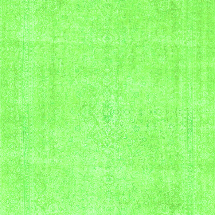 Abstract Green Modern Rug, abs2147grn