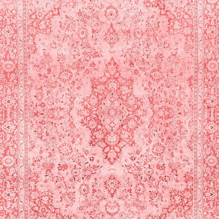 Machine Washable Abstract Red Modern Rug, wshabs2148red