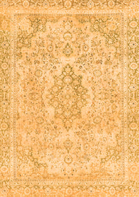 Abstract Orange Modern Rug, abs2148org