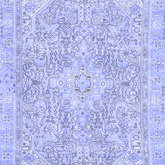 Machine Washable Abstract Blue Modern Rug, wshabs2149blu