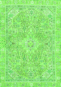 Abstract Green Modern Rug, abs2149grn