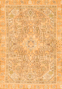 Abstract Orange Modern Rug, abs2149org