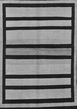 Abstract Gray Modern Rug, abs214gry