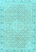 Machine Washable Abstract Light Blue Modern Rug, wshabs2150lblu