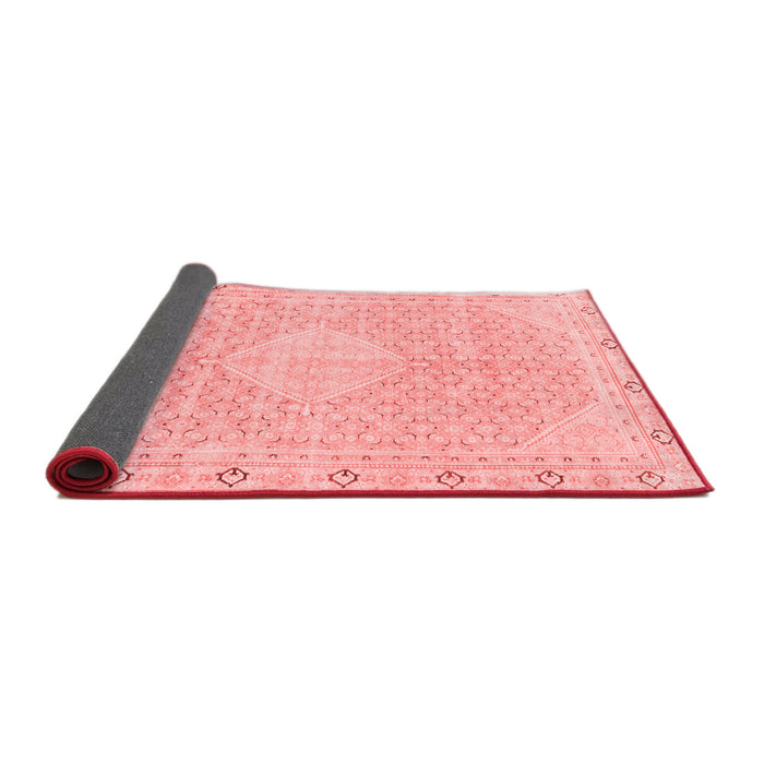Abstract Red Modern Area Rugs