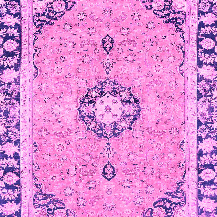 Machine Washable Abstract Pink Modern Rug, wshabs2151pnk
