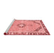 Modern Red Washable Rugs