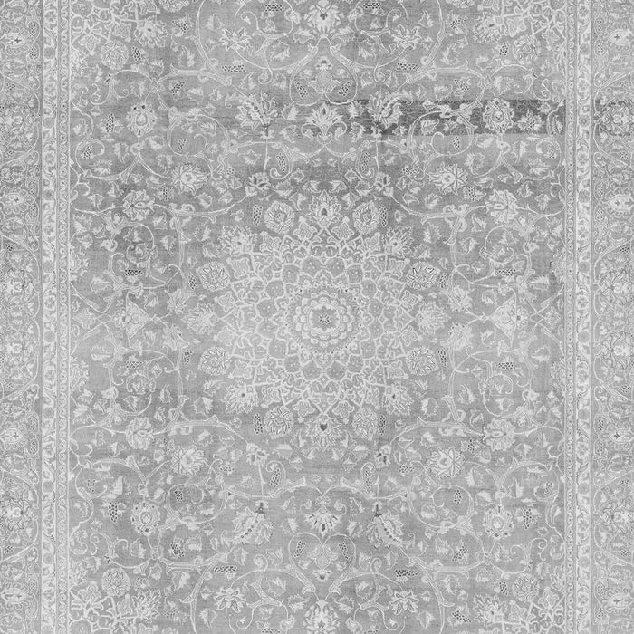 Machine Washable Abstract Gray Modern Rug, wshabs2152gry