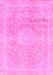 Abstract Pink Modern Rug, abs2152pnk