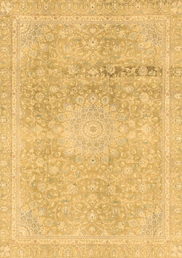 Abstract Brown Modern Rug, abs2152brn