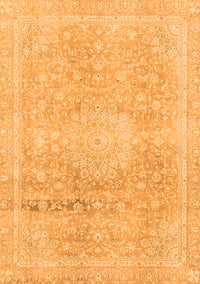 Abstract Orange Modern Rug, abs2152org