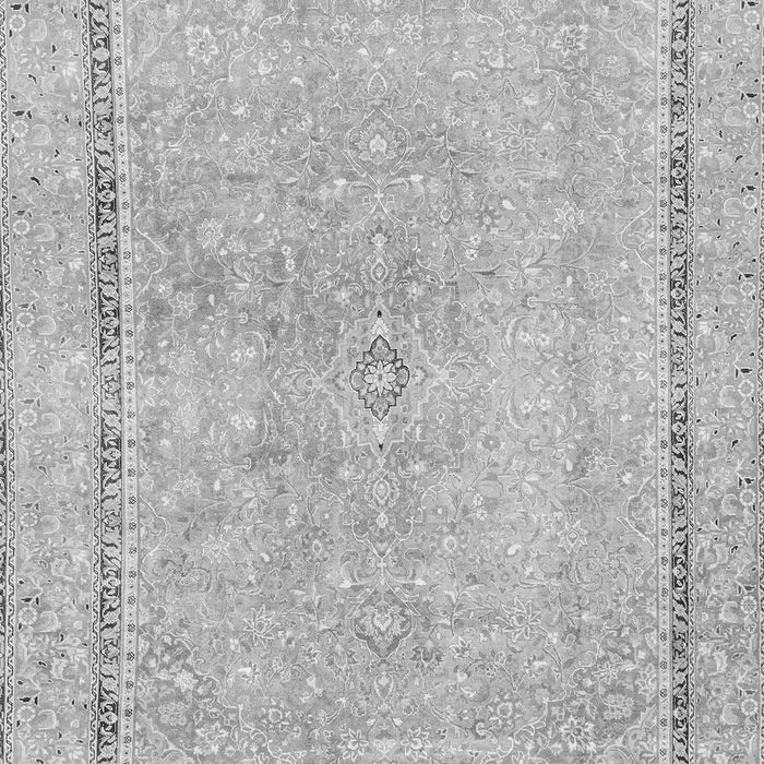 Machine Washable Abstract Gray Modern Rug, wshabs2153gry