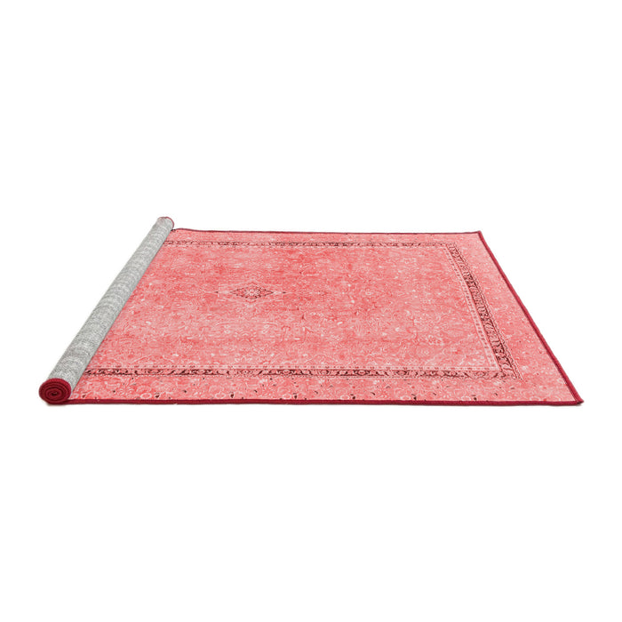 Modern Red Washable Rugs