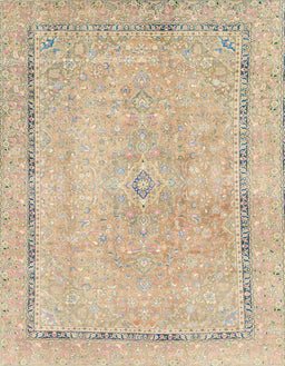 Abstract Camel Brown Modern Rug, abs2153