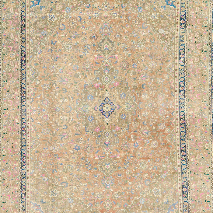 Machine Washable Abstract Camel Brown Rug, wshabs2153