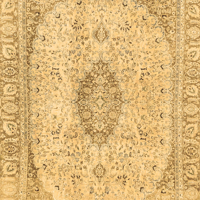 Abstract Brown Modern Rug, abs2154brn