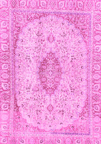 Abstract Pink Modern Rug, abs2154pnk