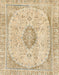 Machine Washable Abstract Brown Gold Rug, wshabs2154